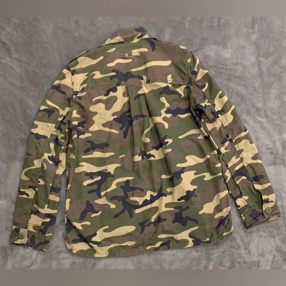 GAP Green Camouflage Jacket